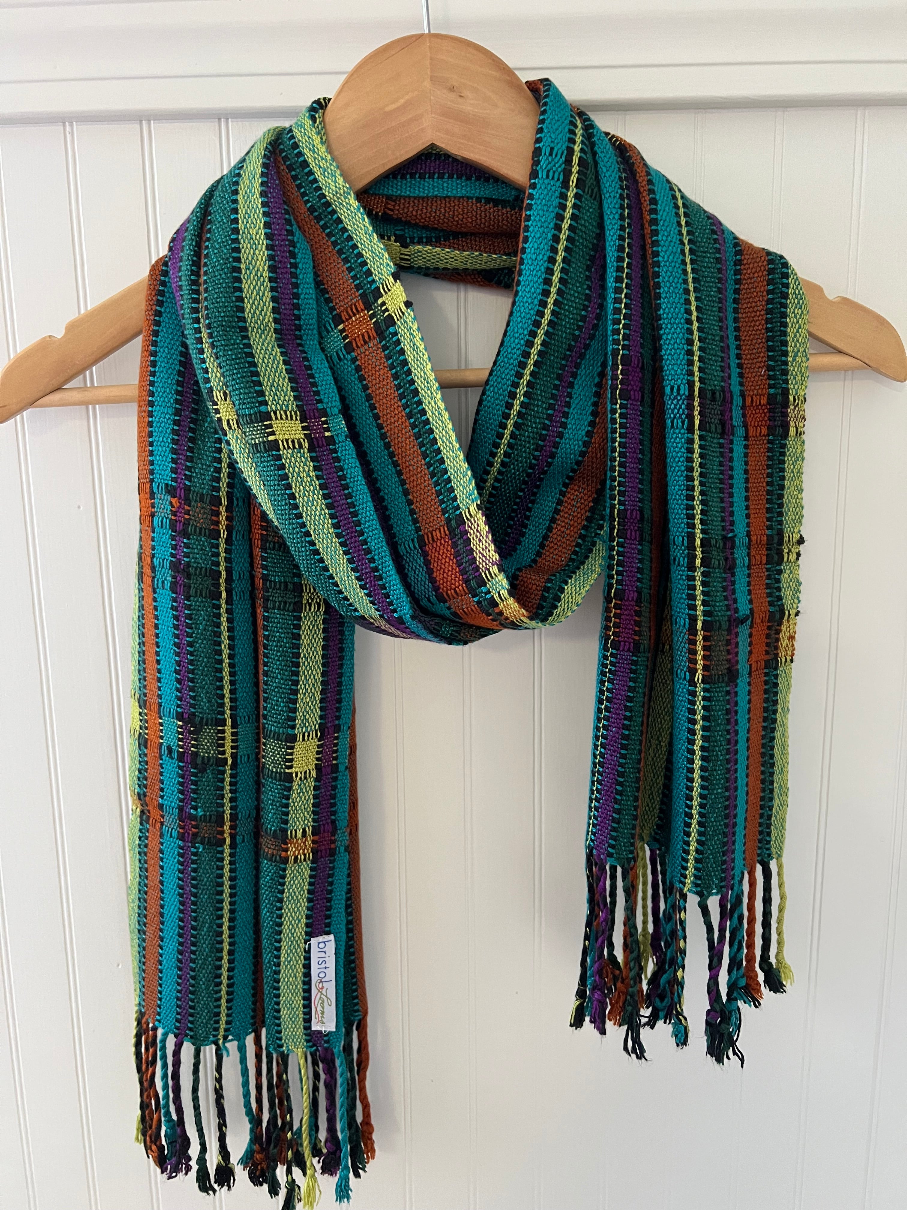 Window Pane Bamboo Scarf