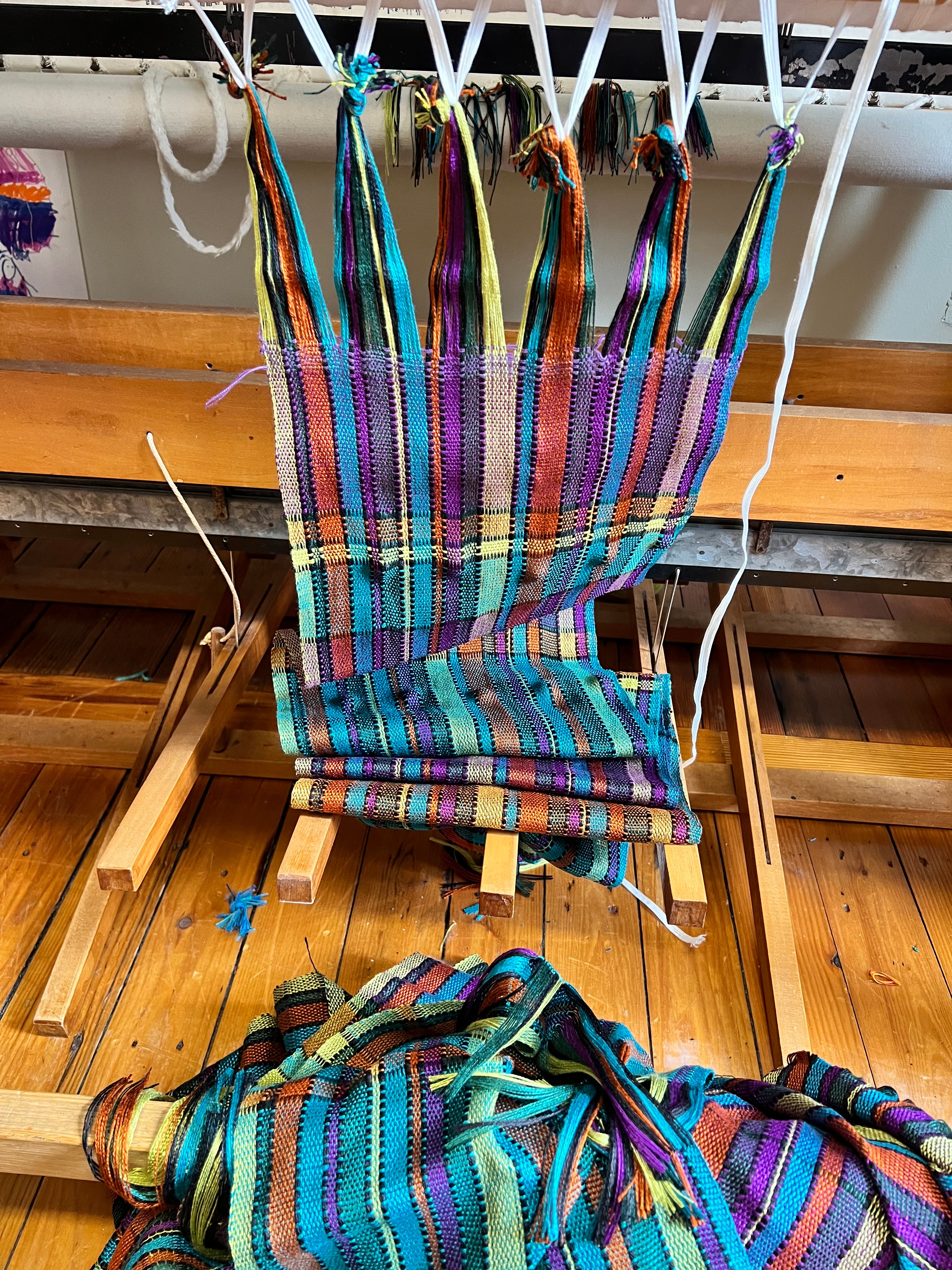 Window Pane Bamboo Scarf
