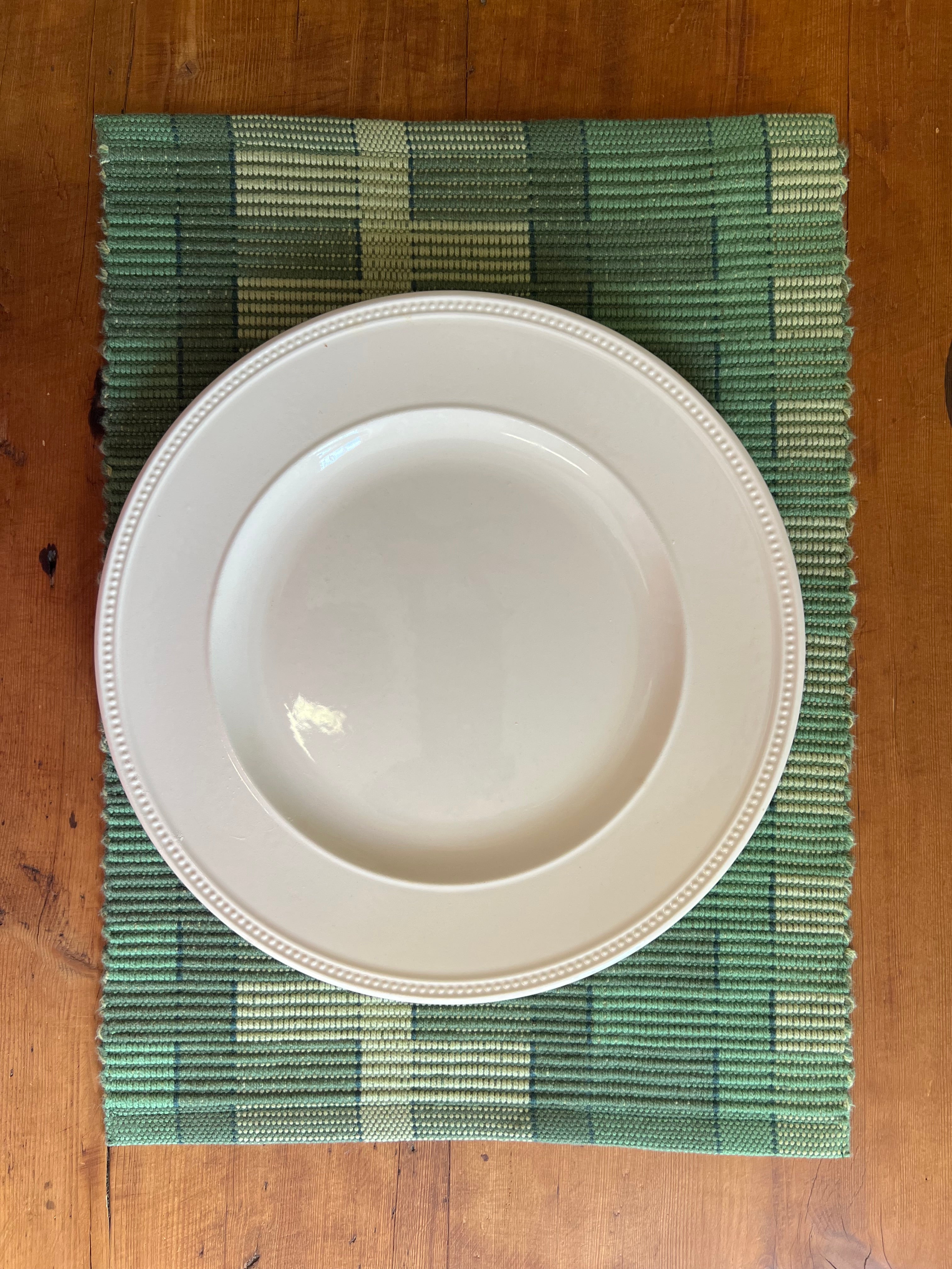 Woven Placemat • Green Grass
