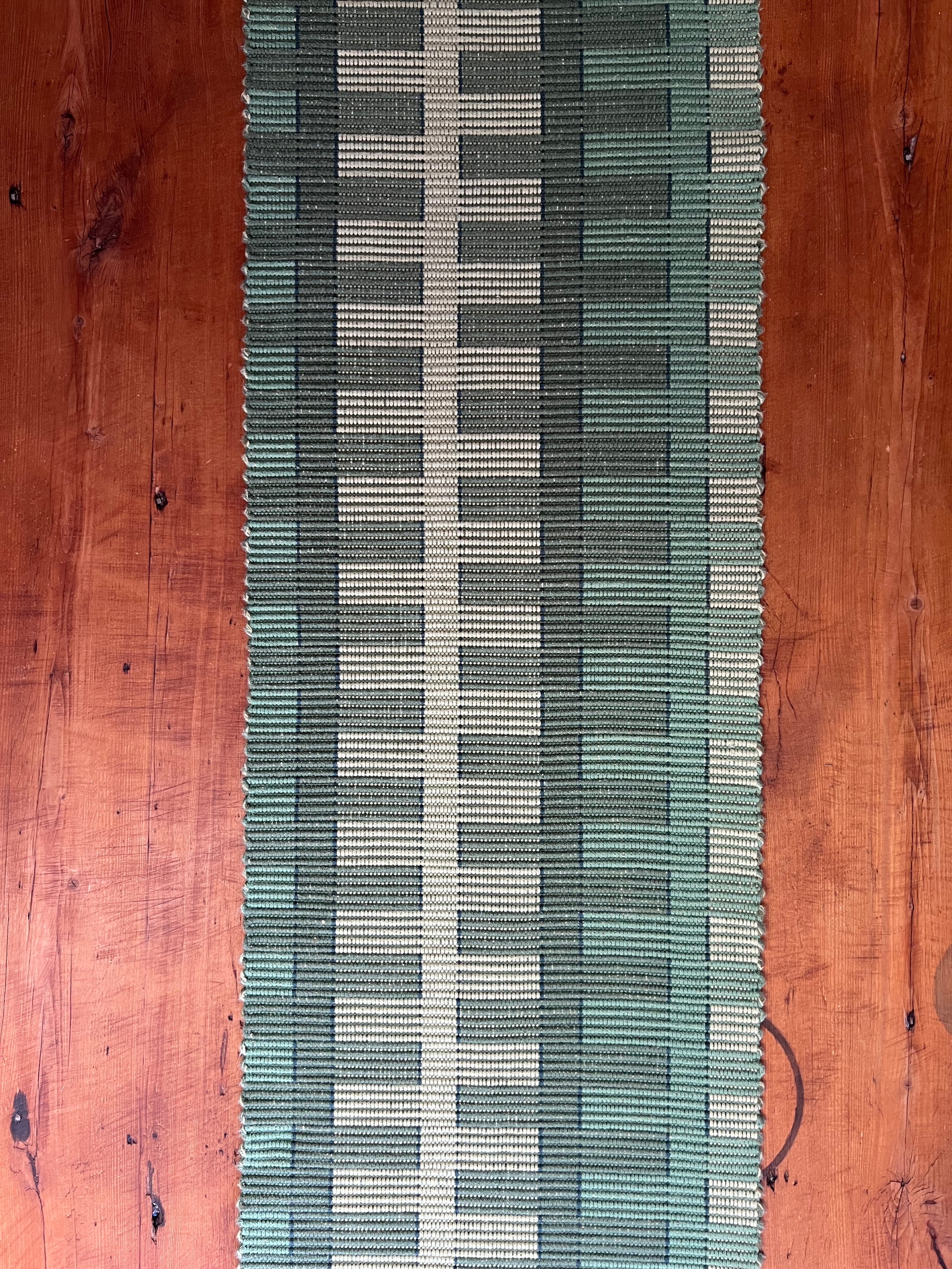 Cotton Table Runner • Green Grass