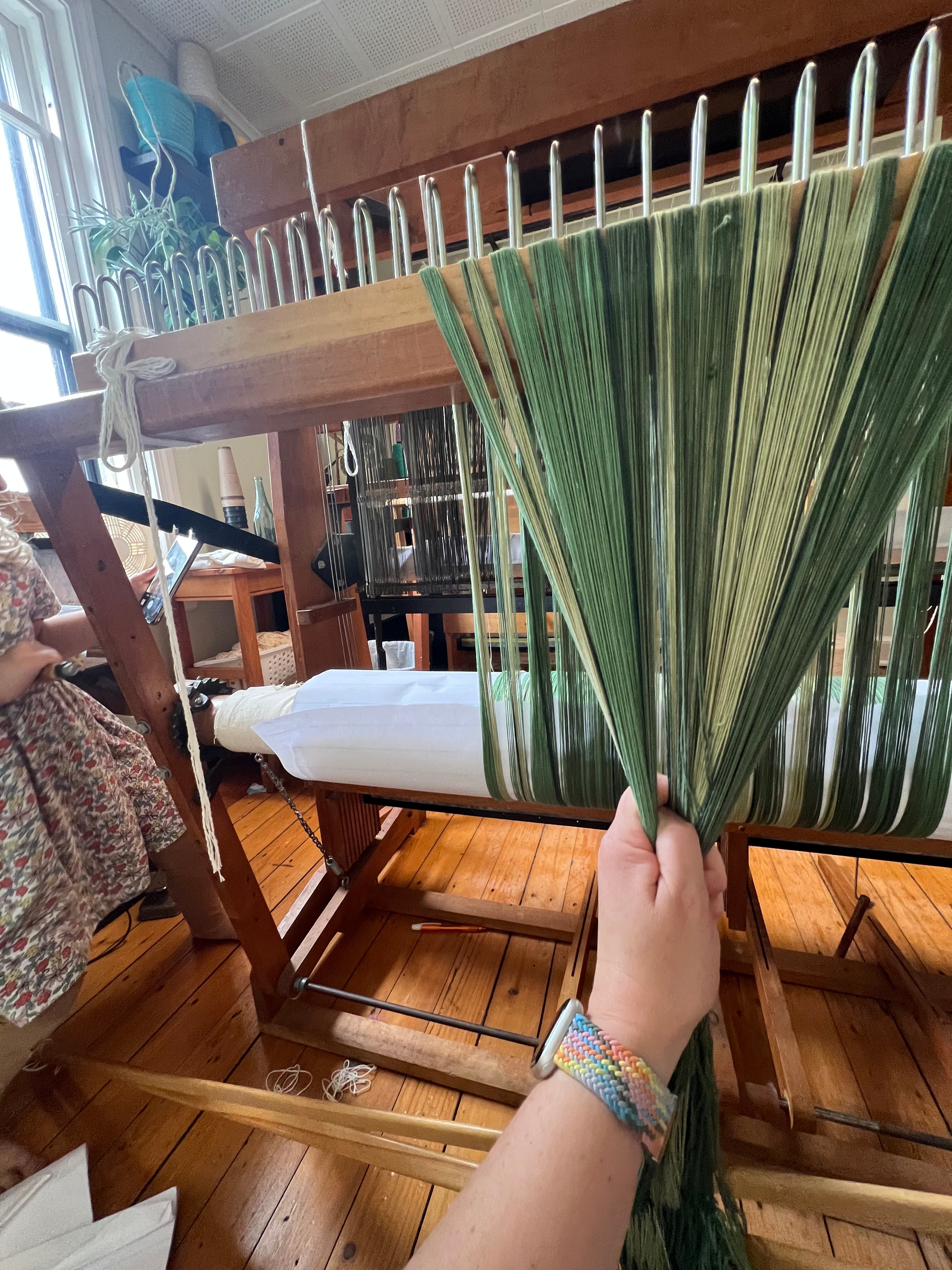 Woven Placemat • Green Grass