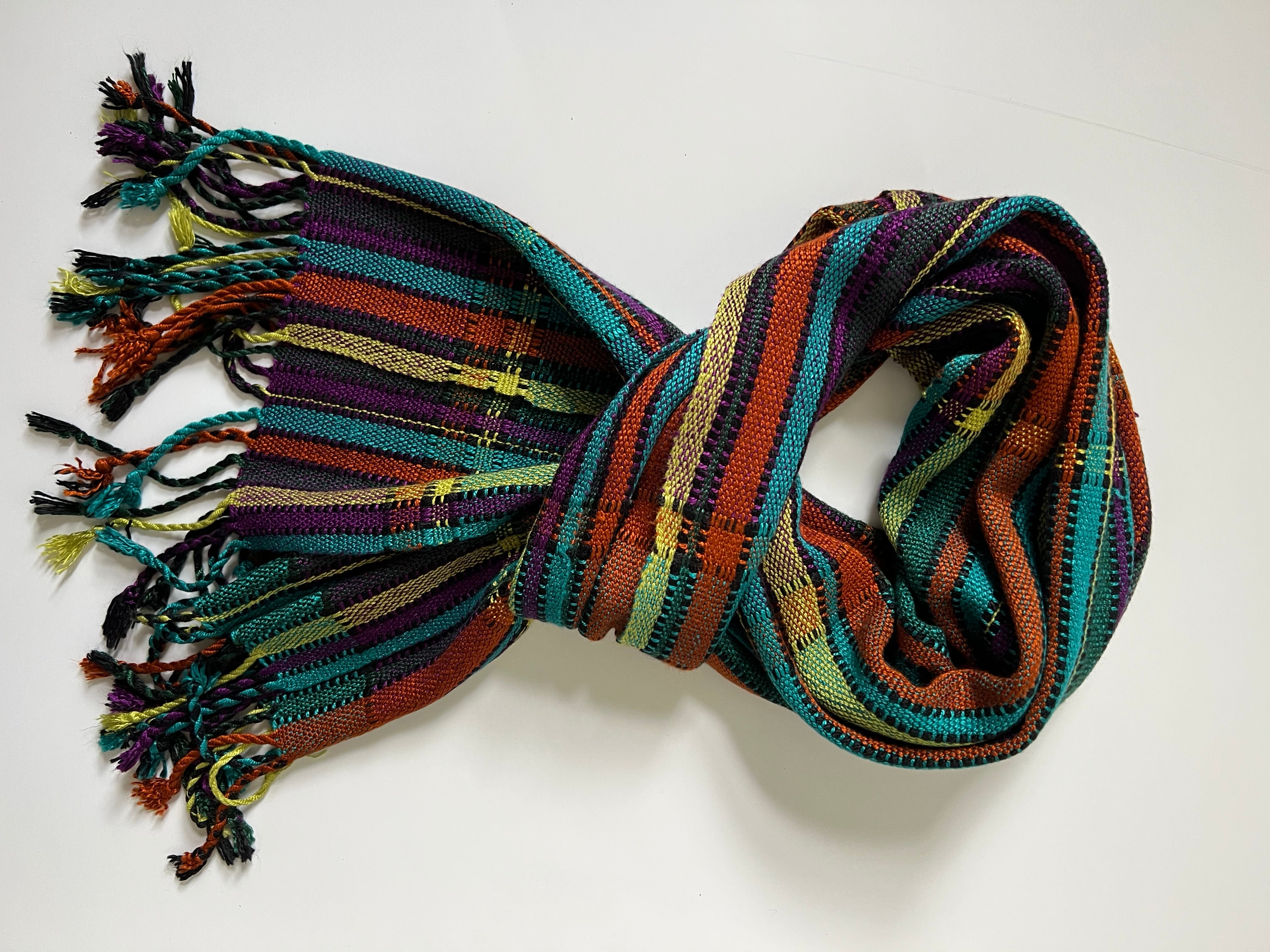 Window Pane Bamboo Scarf