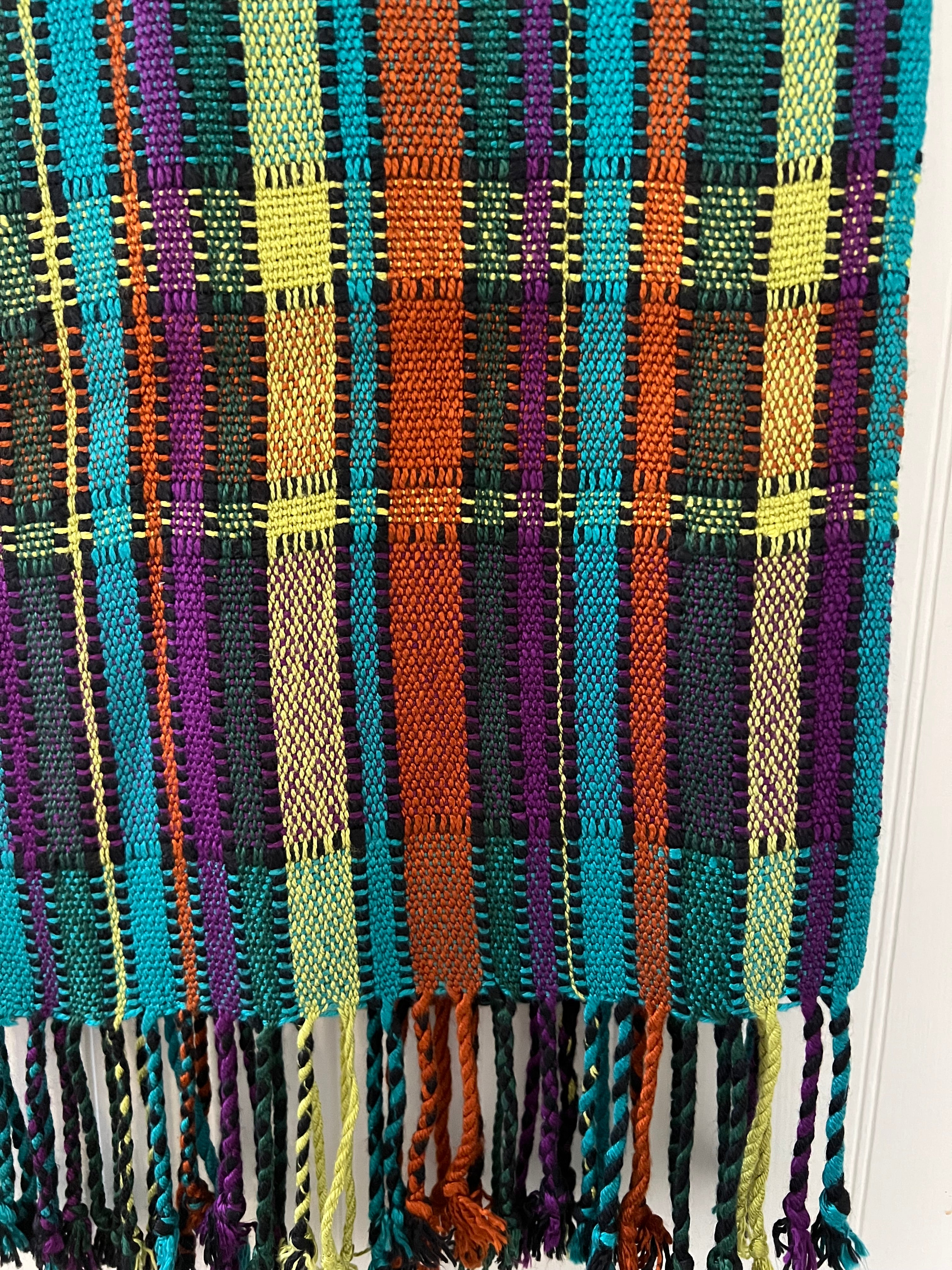 Window Pane Bamboo Scarf