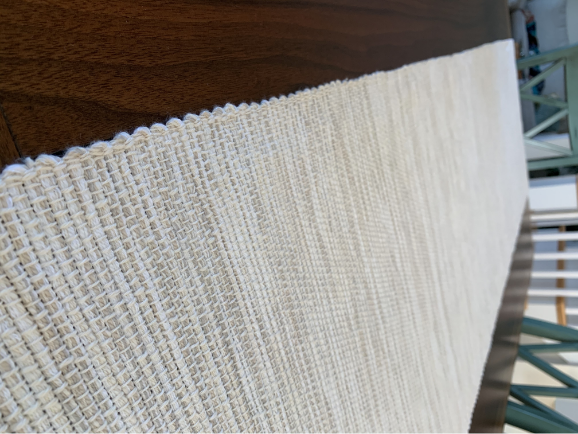 White Sand Table Runner