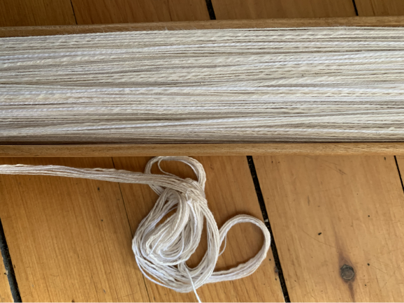 White Sand Table Runner