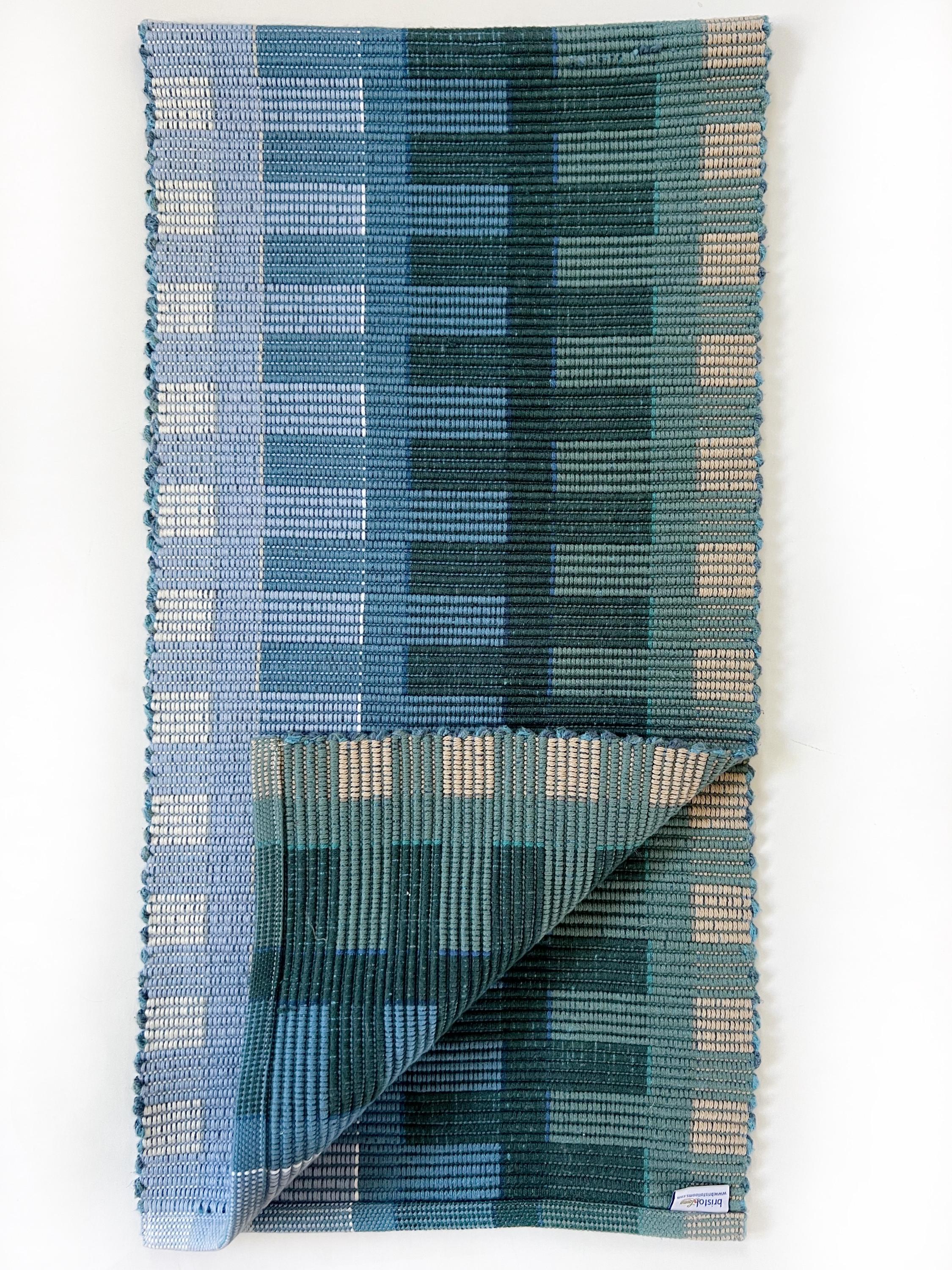 Woven Table Runner • Stormy Seas