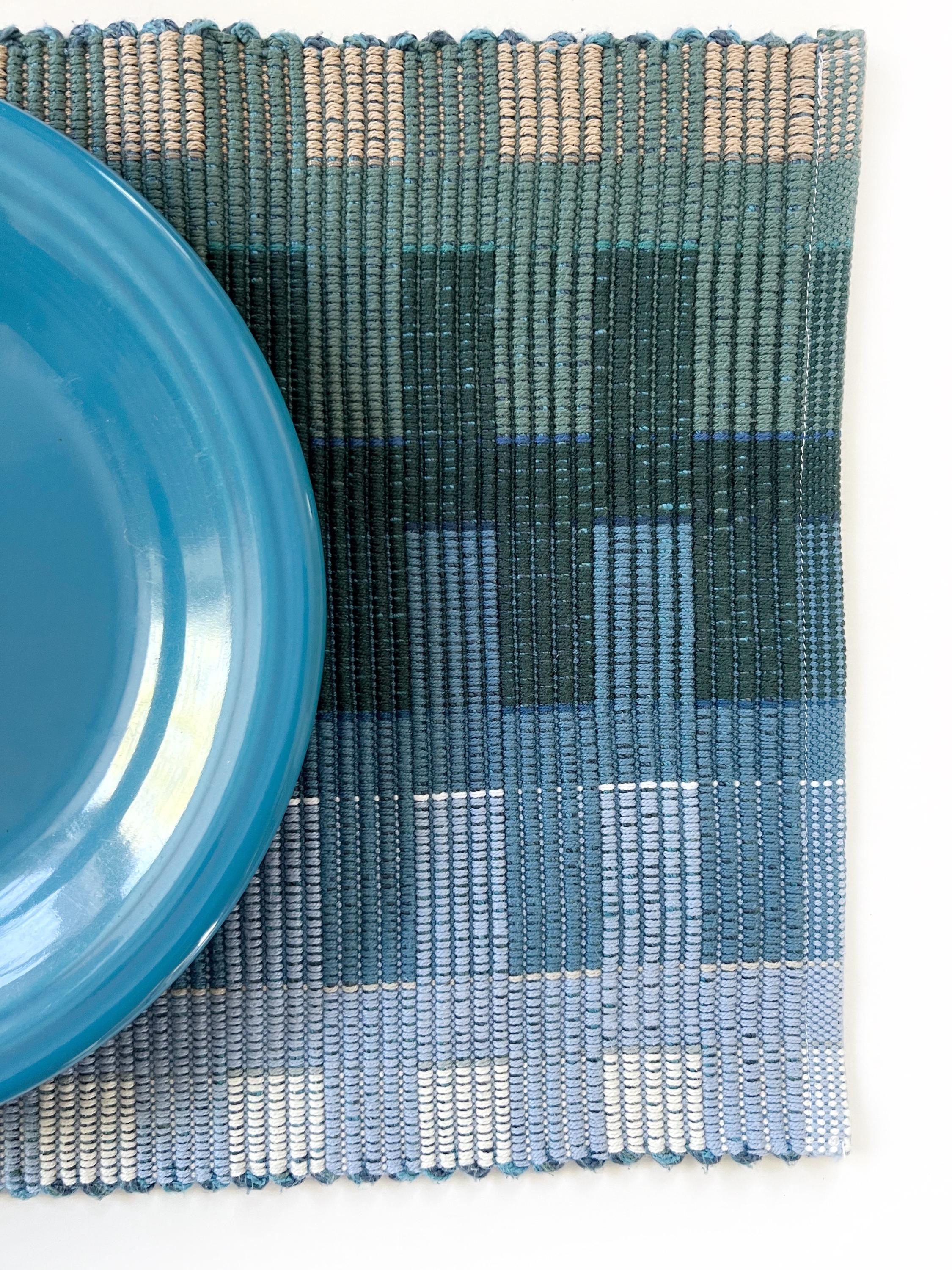 Woven Placemat • Stormy Seas