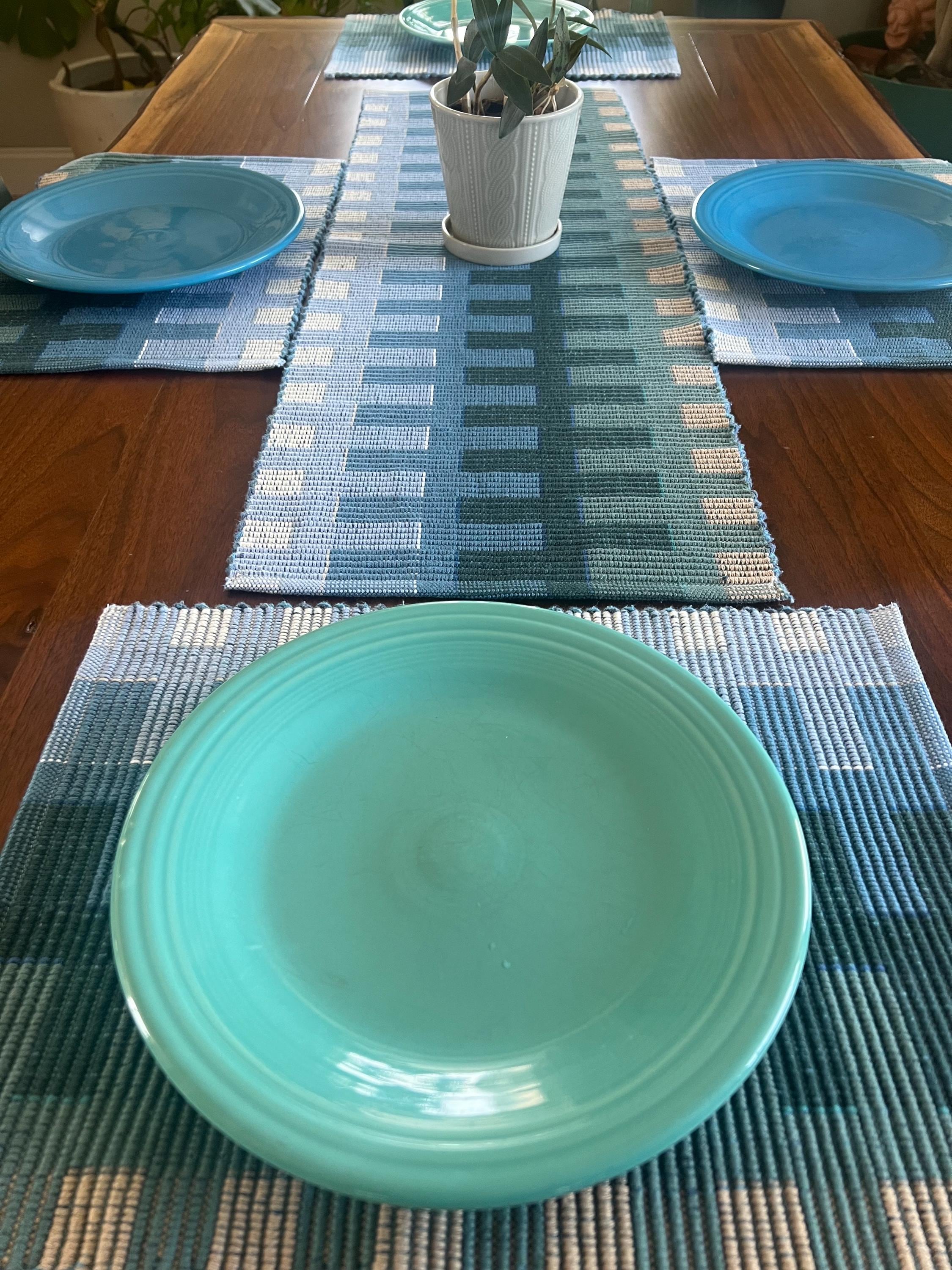 Woven Placemat • Stormy Seas