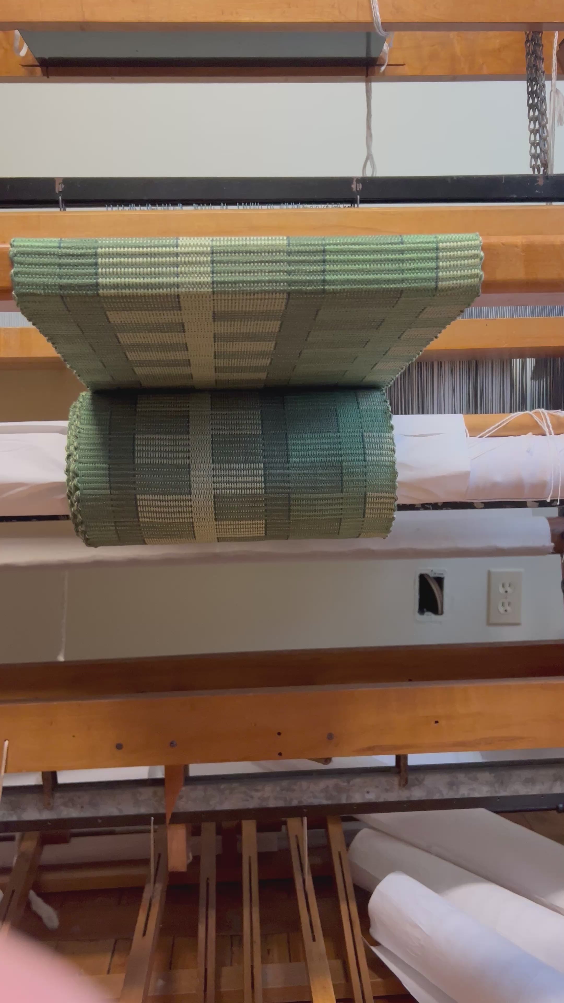 Cotton Table Runner • Green Grass