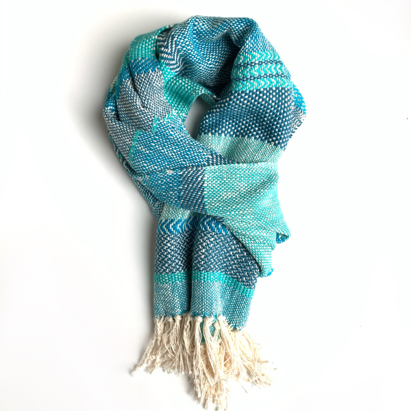 Shades of Blue Scarf