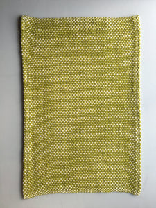 Set of 6 Lime Green Placemats Handwoven