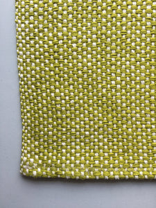 Set of 6 Lime Green Placemats Handwoven